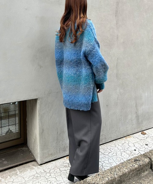 INGNI（イング）の「ワイドスラックス／パンツ（スラックス・レディース・ブラック/ブラック系1/グレー/チャコールグレー・FREE）」の17枚目の写真