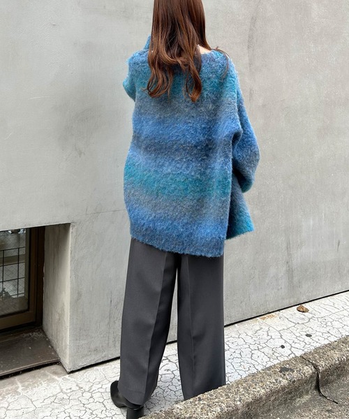 INGNI（イング）の「ワイドスラックス／パンツ（スラックス・レディース・ブラック/ブラック系1/グレー/チャコールグレー・FREE）」の18枚目の写真