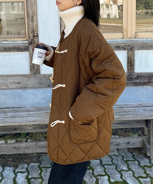 Chillfar（チルファー）の「ダッフルキルティングコート（ダウン