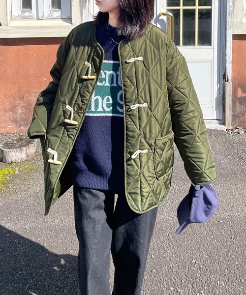 Chillfar（チルファー）の「ダッフルキルティングコート（ダウン