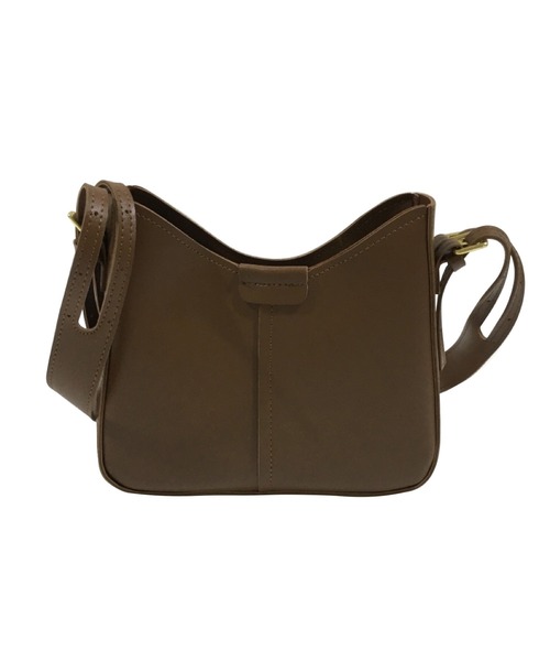 Amulet（アミュレット）の「フェイクレザーショルダーバッグ（ショルダーバッグ・レディース・ブラック/ホワイト/ブラウン・FREE）」の19枚目の写真