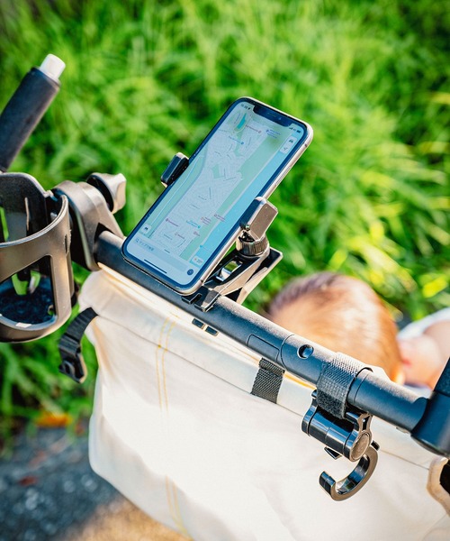 GORDON MILLER（ゴードンミラー）の「GORDON MILLER（ゴードンミラー） ワンプッシュマルチクリップスマホホルダー D02449M（アウトドアグッズ・メンズ・ブラック/タン/オリーブドラブ・F）」の8枚目の写真