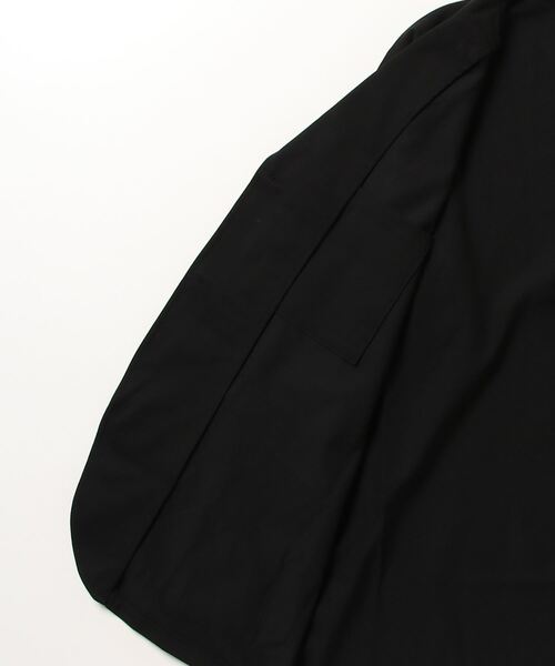 SUNNY  SPORTS（サニースポーツ）の「SUNNY SPORTS/サニースポーツ NOTCH COLLAR JACKET OUTLAST ノッチカラージャケット アウトラスト（テーラードジャケット・メンズ・ブラック/チャコールグレー・LARGE/MEDIUM）」の4枚目の写真