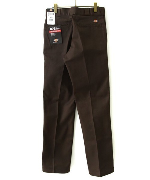 Dickies（ディッキーズ）の「Dickies / ディッキーズ：874ワークパンツ：519874[AST]（チノパンツ・メンズ・ダークブラウン/グリーン系その他/カーキ/ダークネイビー・34inch/32inch/36inch/30inch/30 inch）」の5枚目の写真