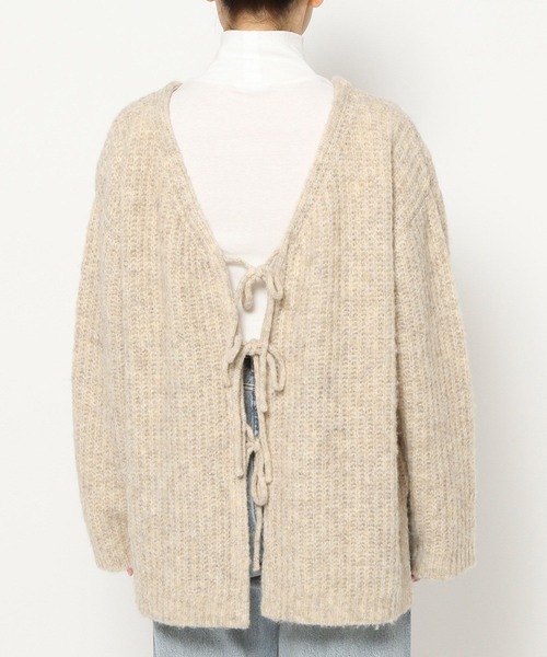 LOWRYS FARM(ローリーズファーム)の「2WAYメランジリボンLS 986430(Tシャツ/カットソー・レディース・グレー/グリーン/アイボリー/ブルー・FREE)」の12枚目の写真