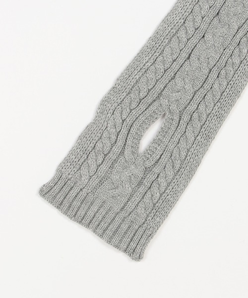 petit main（プティマイン）の「くま刺しゅうマフラー（マフラー・キッズ・ネイビー/グレー/レッド・FREE）」の8枚目の写真