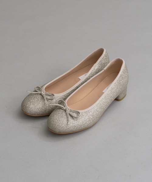 one after another NICE CLAUP（ワンアフターアナザーナイスクラップ）の「ヒールアップバレーシューズ【ブラック/ゴールド】（バレエシューズ・レディース・ゴールド/ブラック・LARGE/MEDIUM/SMALL/X-LARGE）」の20枚目の写真