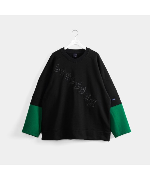 APPLEBUM（アップルバム）の「Hockey Sweat (NYC)（スウェット・メンズ・ブラック・MEDIUM/LARGE/X-LARGE）」の2枚目の写真