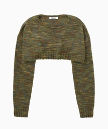 STUDIOTABLE（スタジオテーブル）の「STUDIOTABLE/スタジオテーブル BOLERO CROPPED KNIT ２way ニット ボレロ ショート丈 セーター（ニット/セーター）」