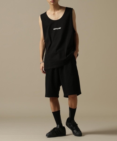 WHITELAND（ホワイトランド）の「【WEB&DEPOT限定】WHITELAND/ホワイトランド/OWL/LOGO TT（タンクトップ・レディース・ブラック/カーキ/ホワイト・F）」の12枚目の写真
