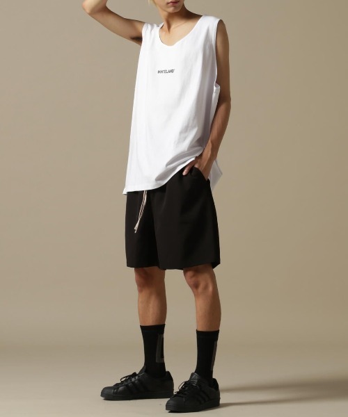 WHITELAND（ホワイトランド）の「【WEB&DEPOT限定】WHITELAND/ホワイトランド/OWL/LOGO TT（タンクトップ・レディース・ブラック/カーキ/ホワイト・F）」の20枚目の写真