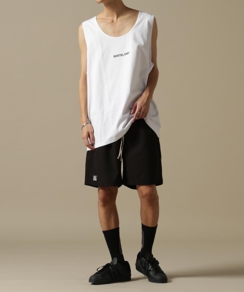 WHITELAND（ホワイトランド）の「【WEB&DEPOT限定】WHITELAND/ホワイトランド/OWL/LOGO TT（タンクトップ・レディース・ブラック/カーキ/ホワイト・F）」の21枚目の写真