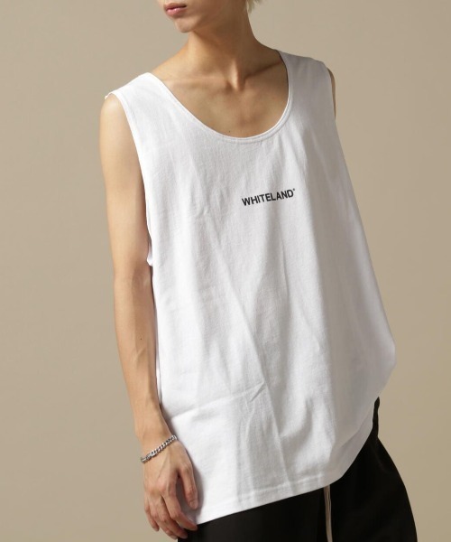 WHITELAND（ホワイトランド）の「【WEB&DEPOT限定】WHITELAND/ホワイトランド/OWL/LOGO TT（タンクトップ・レディース・ブラック/カーキ/ホワイト・F）」の19枚目の写真