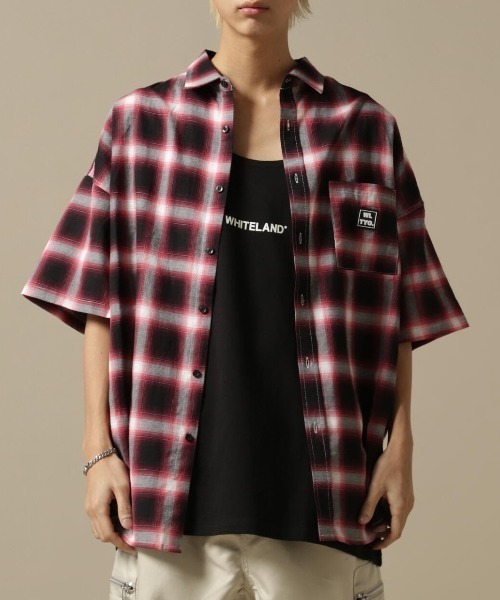 WHITELAND（ホワイトランド）の「【WEB&DEPOT限定】WHITELAND/ホワイトランド/OWL/LOGO TT（タンクトップ・レディース・ブラック/カーキ/ホワイト・F）」の17枚目の写真