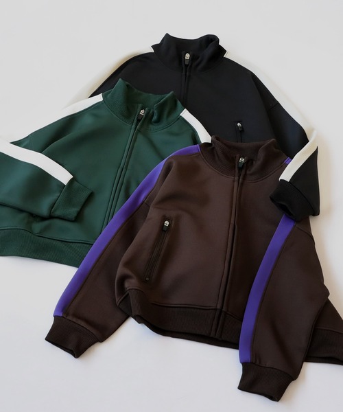 antiqua（アンティカ）の「スポーティージャケット（その他トップス・キッズ・ブラック系その他/グリーン系その他/ブラウン系その他・150/130/120/140/160）」の4枚目の写真