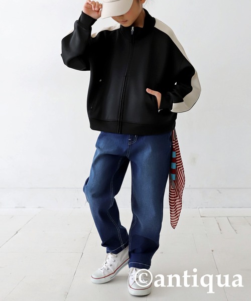 antiqua（アンティカ）の「スポーティージャケット（その他トップス・キッズ・ブラック系その他/グリーン系その他/ブラウン系その他・150/130/120/140/160）」の16枚目の写真