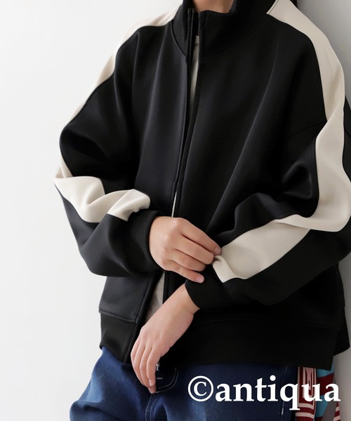 antiqua（アンティカ）の「スポーティージャケット（その他トップス・キッズ・ブラック系その他/グリーン系その他/ブラウン系その他・150/130/120/140/160）」の18枚目の写真