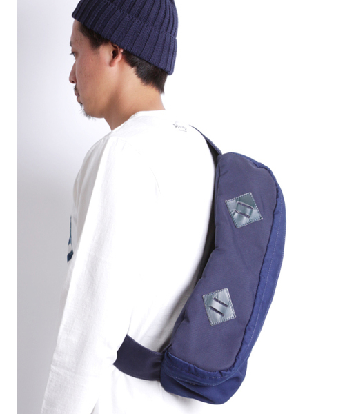 Denime（ドゥニーム）の「NOMAD×Denime BODY BAG/ノマド×ドゥニーム　ボディバッグ（ボディバッグ/ウエストポーチ・メンズ・ネイビー・FREE）」の2枚目の写真