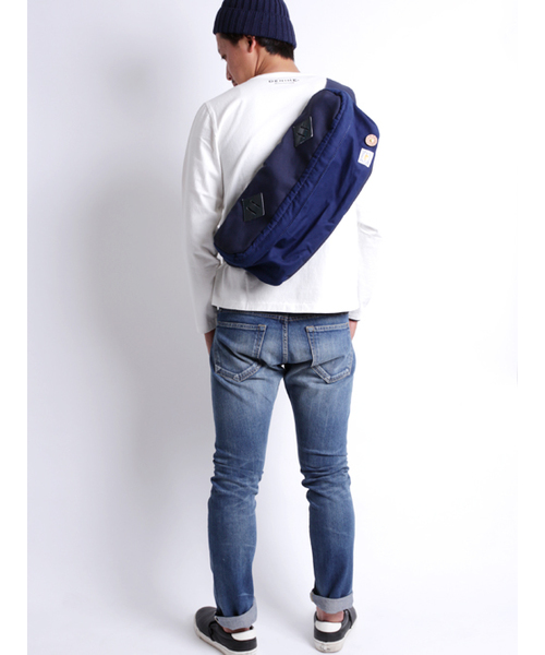 Denime（ドゥニーム）の「NOMAD×Denime BODY BAG/ノマド×ドゥニーム　ボディバッグ（ボディバッグ/ウエストポーチ・メンズ・ネイビー・FREE）」の3枚目の写真
