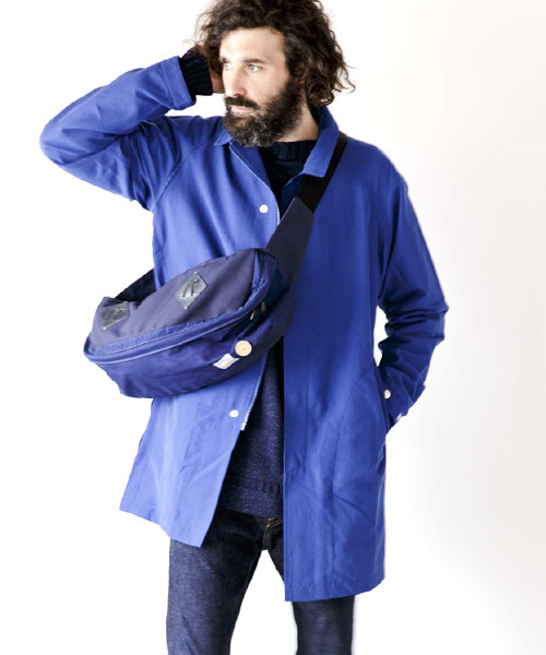 Denime（ドゥニーム）の「NOMAD×Denime BODY BAG/ノマド×ドゥニーム　ボディバッグ（ボディバッグ/ウエストポーチ・メンズ・ネイビー・FREE）」の12枚目の写真