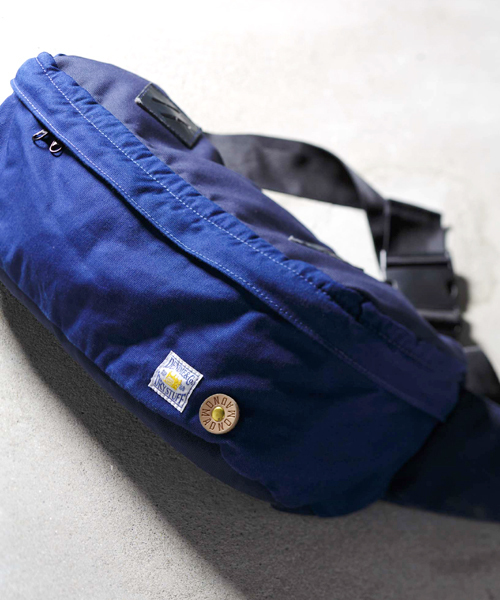 Denime（ドゥニーム）の「NOMAD×Denime BODY BAG/ノマド×ドゥニーム　ボディバッグ（ボディバッグ/ウエストポーチ・メンズ・ネイビー・FREE）」の17枚目の写真