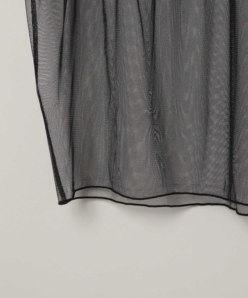 JEANASIS（ジーナシス）の「ギャザーラメチュールプルオーバー/106590（Tシャツ/カットソー・レディース・オフホワイト/ネイビー/ブラック・FREE）」の19枚目の写真