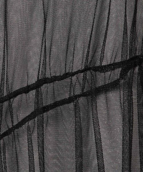 JEANASIS（ジーナシス）の「ギャザーラメチュールプルオーバー/106590（Tシャツ/カットソー・レディース・オフホワイト/ネイビー/ブラック・FREE）」の21枚目の写真