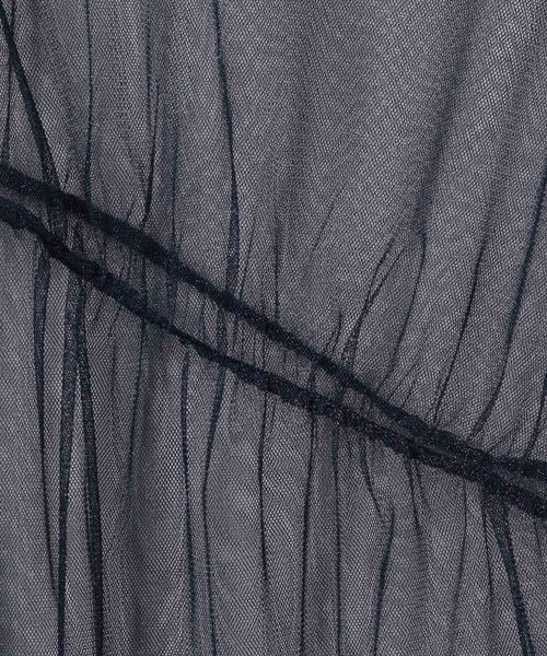 JEANASIS（ジーナシス）の「ギャザーラメチュールプルオーバー/106590（Tシャツ/カットソー・レディース・オフホワイト/ネイビー/ブラック・FREE）」の20枚目の写真