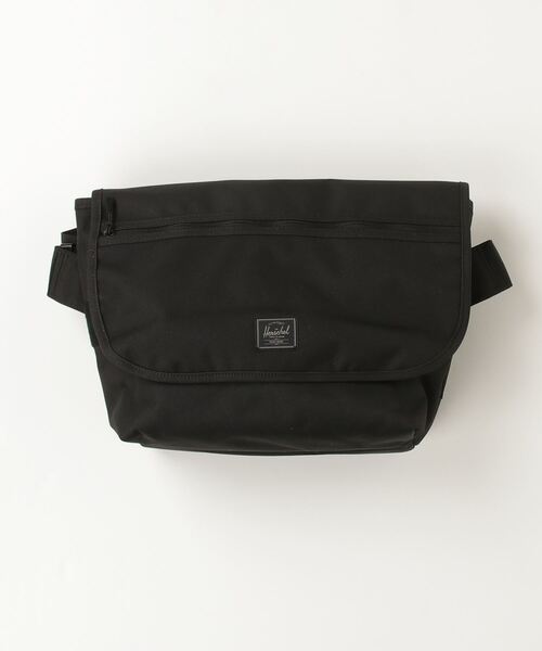 Herschel Supply（ハーシェルサプライ）の「【HERSCHEL SUPPLY】GRADE MID－VOLUME CROSSBODY 10687-05881-OS（バックパック/リュック・メンズ・ブラック/ピンク・FREE）」の2枚目の写真