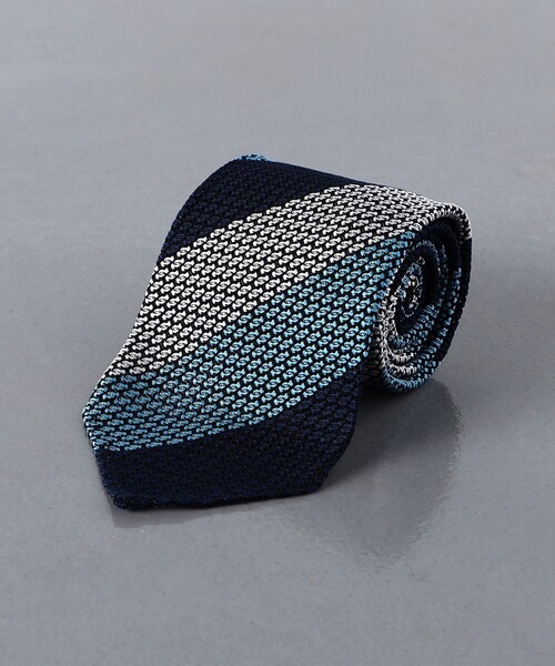 ＜KUSKA＞ ガルザ レジメンタル ネクタイ