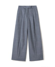 シャイニーシャーク センタープレスワイドパンツ
