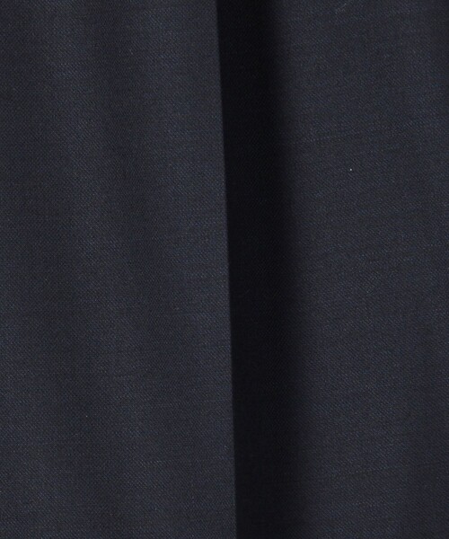 TOMORROWLAND collection（トゥモローランドコレクション）の「シャイニーシャーク センタープレスワイドパンツ（その他パンツ・レディース・ネイビー/ブルーグレー/グレイッシュブルー・38/36/34/32）」の4枚目の写真