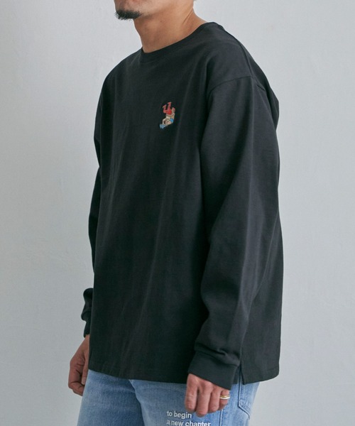NO NEED(ノーニード)の「パイルドライバー ロンT(Tシャツ/カットソー・メンズ・ホワイト/ブラック・M/L)」の12枚目の写真
