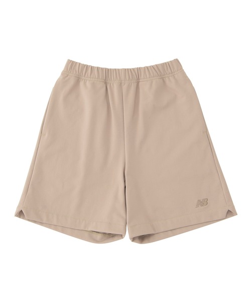 NEW BALANCE(ニューバランス)の「吸水速乾ニットショーツ(その他パンツ・キッズ・ブラック/ライトベージュ/グレー・130/140/150/160)」の1枚目の写真