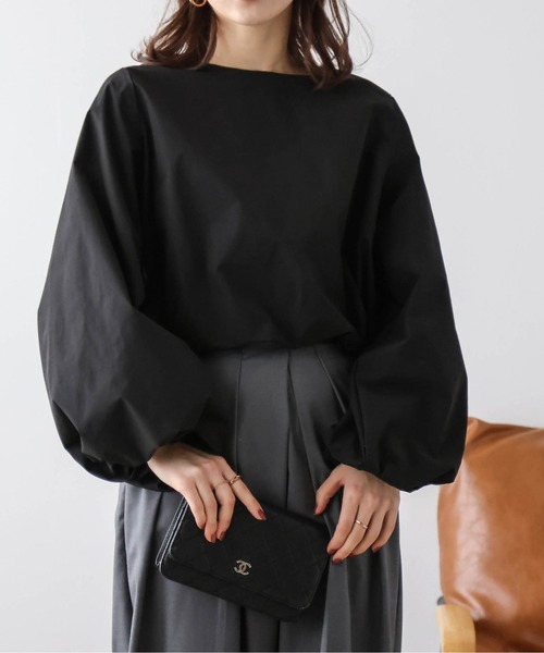 AMELY(エミリー)の「バルーン袖ブラウス(シャツ/ブラウス・レディース・ホワイト/ブラック・フリー)」の14枚目の写真