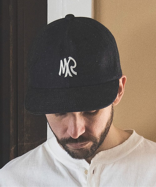 MR.OLIVE（ミスターオリーブ）の「RACAL×MR.OLIVE COLLABORATION /  MR FELT PATCH B.B CAP（キャップ・メンズ・インディゴブルー/ブルー/オリーブ/ブラック・FREE）」の3枚目の写真