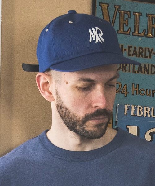 MR.OLIVE（ミスターオリーブ）の「RACAL×MR.OLIVE COLLABORATION /  MR FELT PATCH B.B CAP（キャップ・メンズ・インディゴブルー/ブルー/オリーブ/ブラック・FREE）」の19枚目の写真