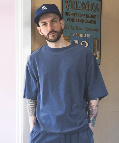 MR.OLIVE（ミスターオリーブ）の「RACAL×MR.OLIVE COLLABORATION /  MR FELT PATCH B.B CAP（キャップ・メンズ・インディゴブルー/ブルー/オリーブ/ブラック・FREE）」の20枚目の写真