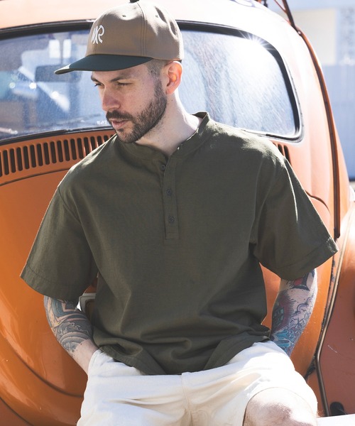 MR.OLIVE（ミスターオリーブ）の「RACAL×MR.OLIVE COLLABORATION /  MR FELT PATCH B.B CAP（キャップ・メンズ・インディゴブルー/ブルー/オリーブ/ブラック・FREE）」の7枚目の写真