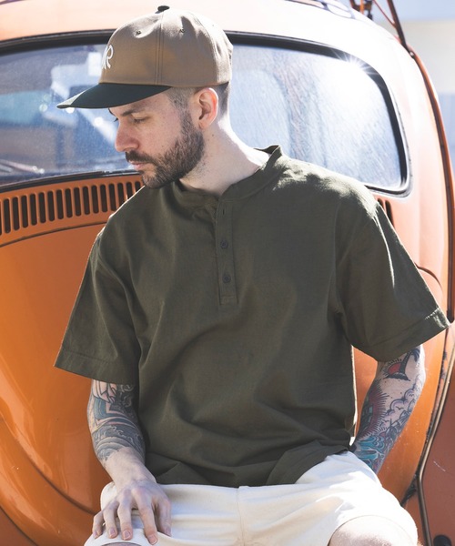 MR.OLIVE（ミスターオリーブ）の「RACAL×MR.OLIVE COLLABORATION /  MR FELT PATCH B.B CAP（キャップ・メンズ・インディゴブルー/ブルー/オリーブ/ブラック・FREE）」の9枚目の写真