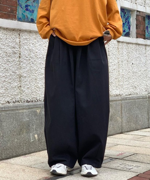 22aw kan カン 2タックワークパンツ チノパン ワイド 22aw kan カン 2タックワークパンツ チノパン ワイド - メルカリ