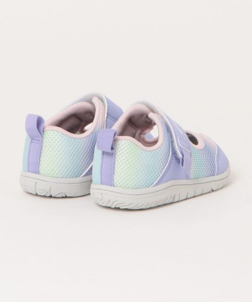 SUKUSUKU(スクスク)の「MESHOES BABY 2(スニーカー・キッズ・ラベンダー・14.0cm/16.0cm/15.0cm/13.5cm/15.5cm/14.5cm/13.0cm)」の2枚目の写真