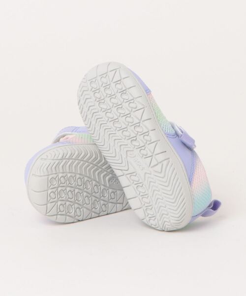 SUKUSUKU(スクスク)の「MESHOES BABY 2(スニーカー・キッズ・ラベンダー・14.0cm/16.0cm/15.0cm/13.5cm/15.5cm/14.5cm/13.0cm)」の3枚目の写真