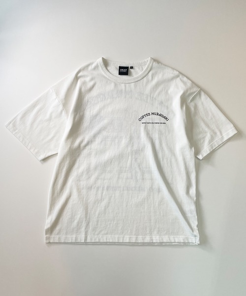 ムラサキスポーツ(ムラサキスポーツ)の「DEAR LAUREL/ディアローレル Tシャツ Graphic T-shirts "Coffee MURASAKI" D24S2109(Tシャツ/カットソー・メンズ・ホワイト/ブラック・M/L)」の3枚目の写真
