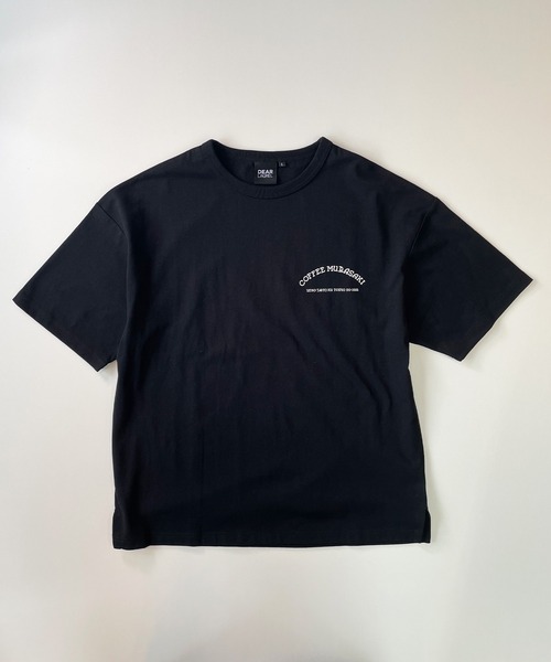 ムラサキスポーツ(ムラサキスポーツ)の「DEAR LAUREL/ディアローレル Tシャツ Graphic T-shirts "Coffee MURASAKI" D24S2109(Tシャツ/カットソー・メンズ・ホワイト/ブラック・M/L)」の8枚目の写真