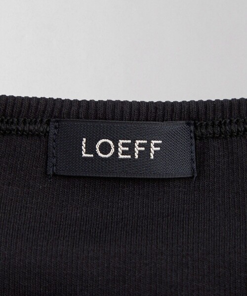 LOEFF(ロエフ)の「<LOEFF>テレコ スクエアネック タンクトップ(Tシャツ/カットソー・レディース・ホワイト/ブラック・FREE)」の12枚目の写真