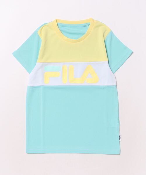 FILA（フィラ）の「【FILA/フィラ】キッズドライピケ半袖Tシャツ（Tシャツ/カットソー・キッズ・ラベンダー/ミント・130/140/150/160）」の7枚目の写真