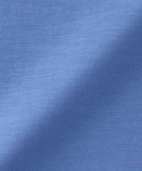 無印良品（ムジルシリョウヒン）の「婦人　ムラ糸ショート丈半袖Ｔシャツ（クルーネック）（Tシャツ/カットソー・レディース・レッド/ライトグリーン/ライトグレー/ホワイト/ブルー/ブラック・XL/L/M/S）」の7枚目の写真