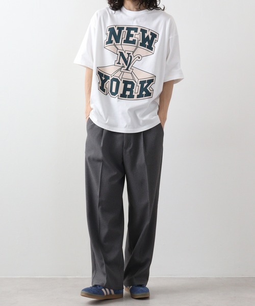 RGY（アールジーワイ）の「RGY NEWYORK ビッグシルエットTシャツ（Tシャツ/カットソー・メンズ・ホワイト/ブラック/ネイビー・L/M）」の14枚目の写真