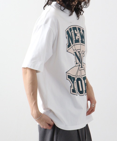 RGY（アールジーワイ）の「RGY NEWYORK ビッグシルエットTシャツ（Tシャツ/カットソー・メンズ・ホワイト/ブラック/ネイビー・L/M）」の13枚目の写真